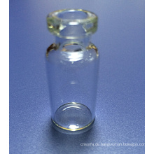 Klare röhrenförmige Bajonett Glasflasche für medizinische Verpackung